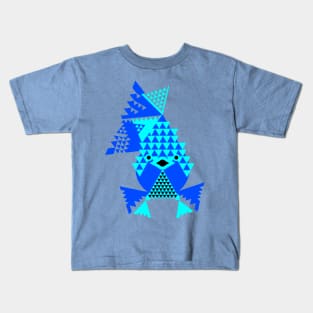 Tropical Fish, Blue Kids T-Shirt